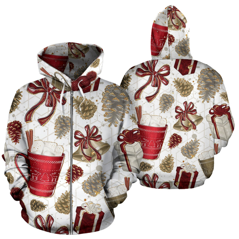 CHRISTMAS ZIP-UP HOODIE