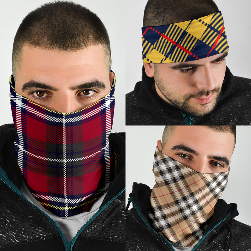 Luxury Tartan Collection of Bandana 3-Pack