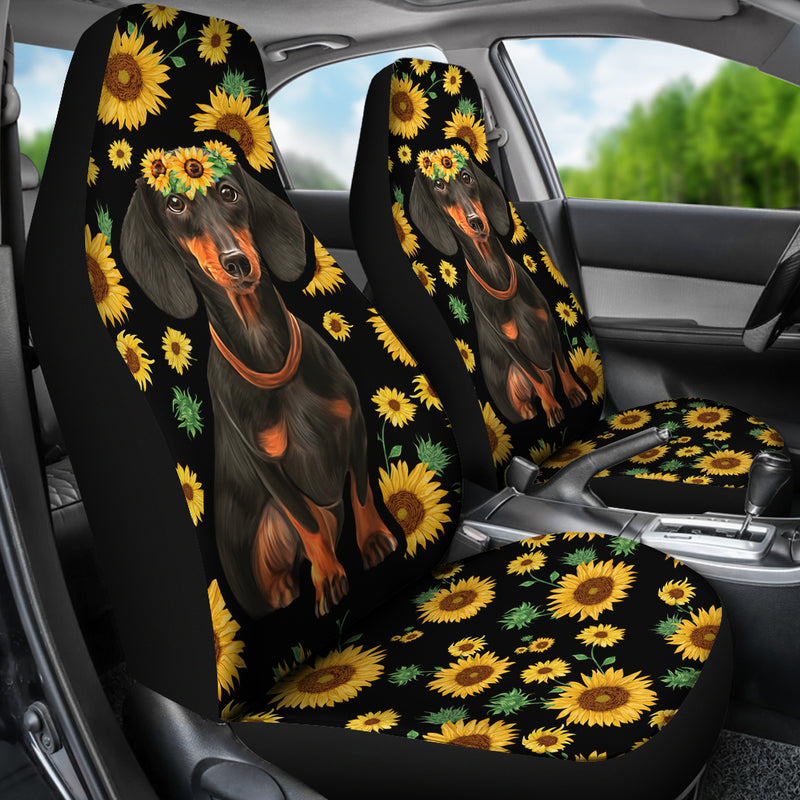 Fundas para asientos de coche Dachshund