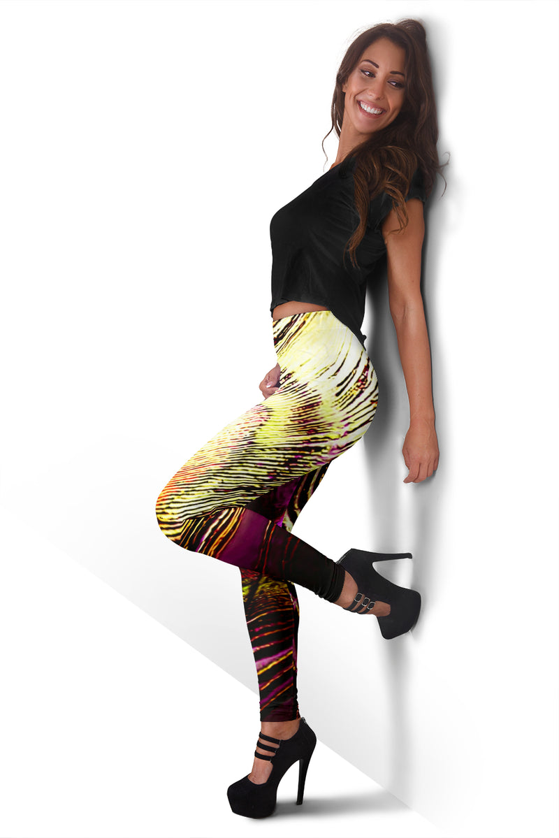 Modelos de aves: Pretty Peacocks 04-02 Leggings