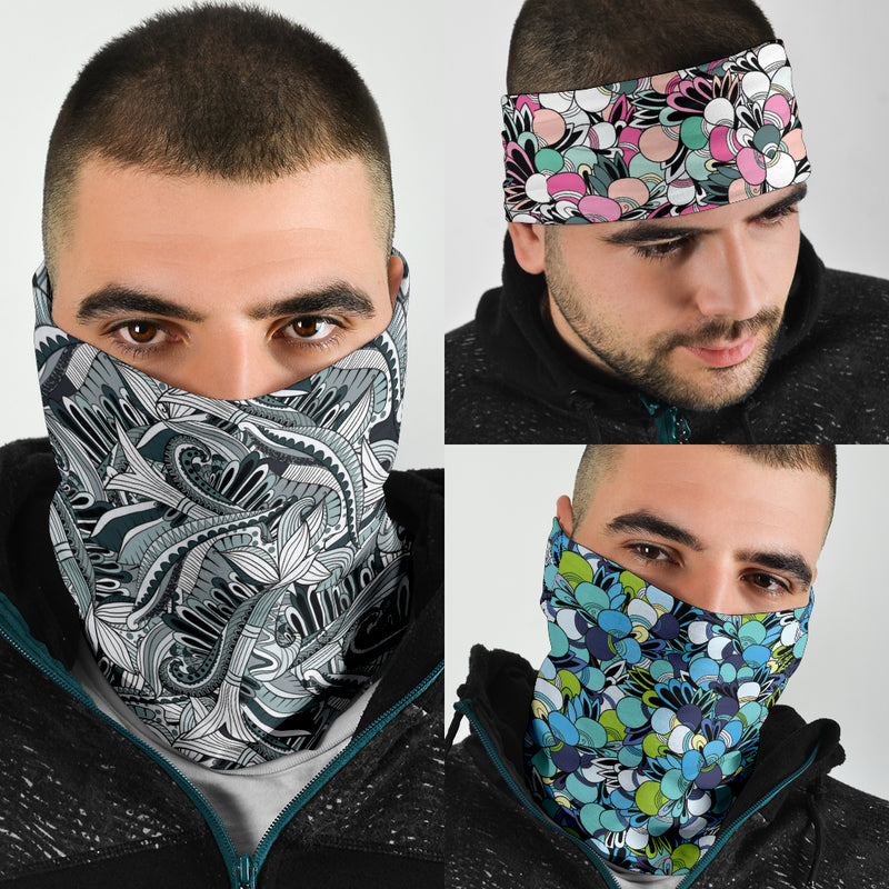 Funky Patterns Set 2 - Paquete de 3 bandanas