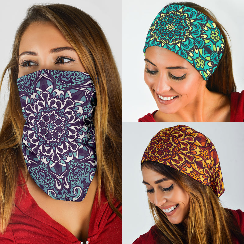 Mandala 3 Design by This is iT Original Bandana 3-Pack