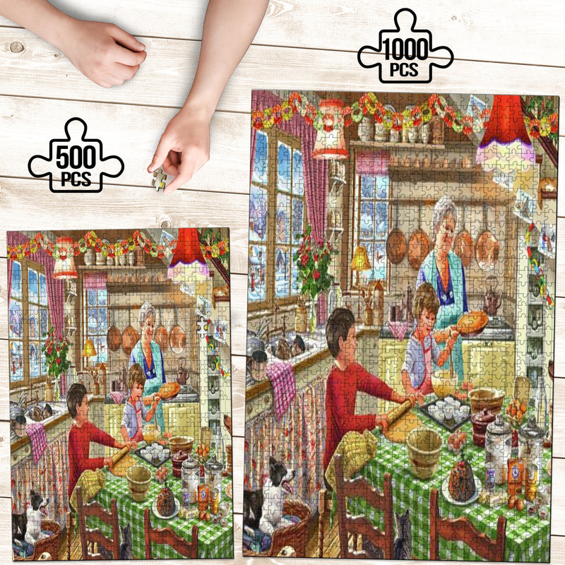 Grandma's Kitchen Jigsaw Puzzle