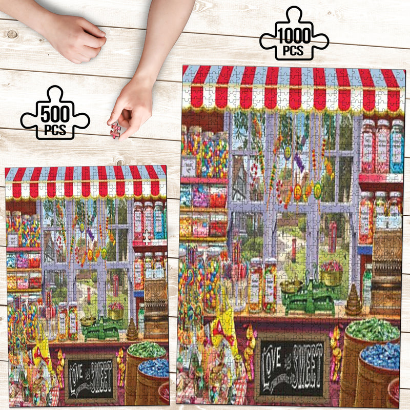 The Sweet Shop Jigsaw Puzzle