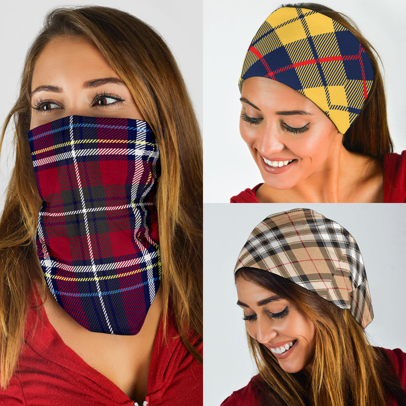 Luxury Tartan Collection of Bandana 3-Pack