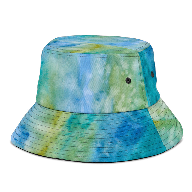 Gorro De Pescador Azul Acuarela Pastel