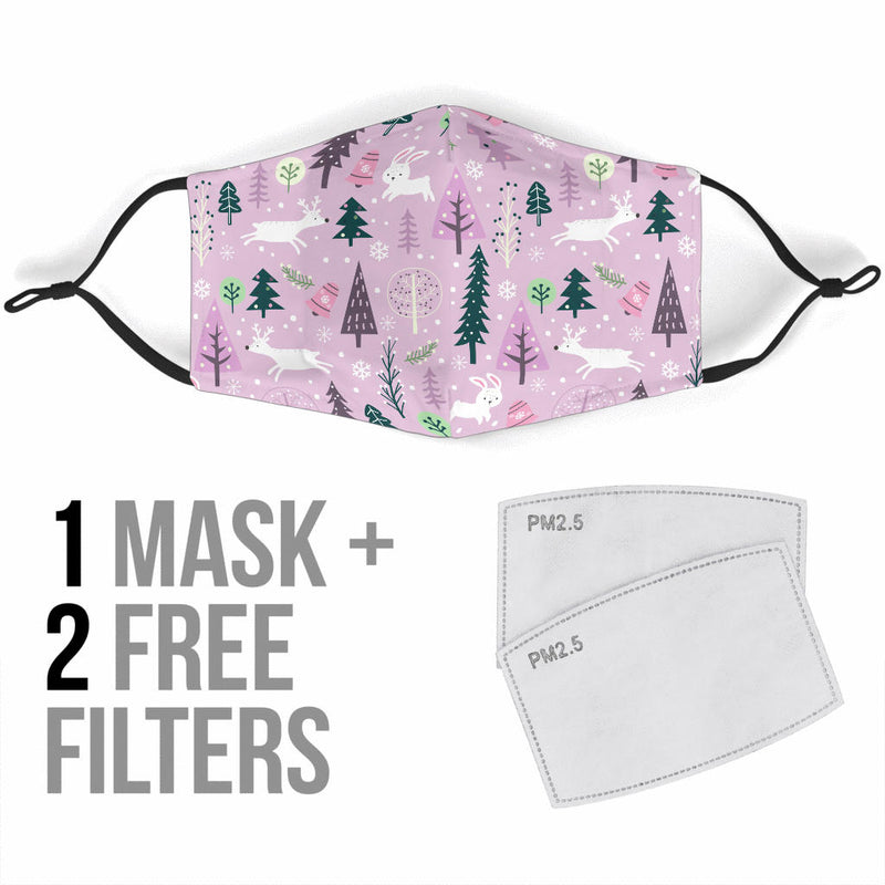 Christmas Patterns (013) - Face Mask