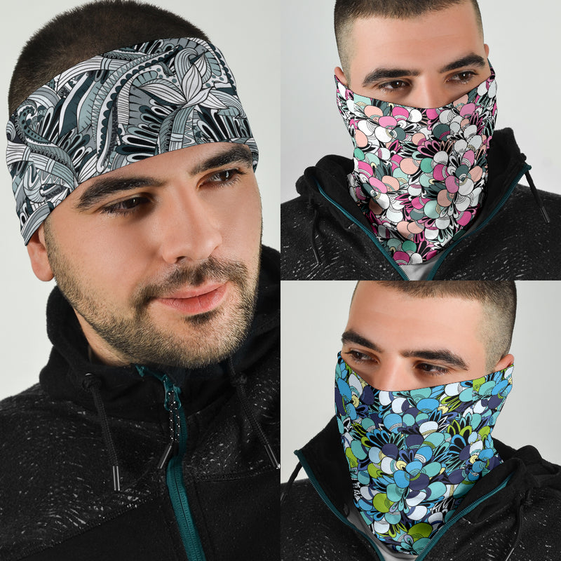 Funky Patterns Set 2 - Paquete de 3 bandanas