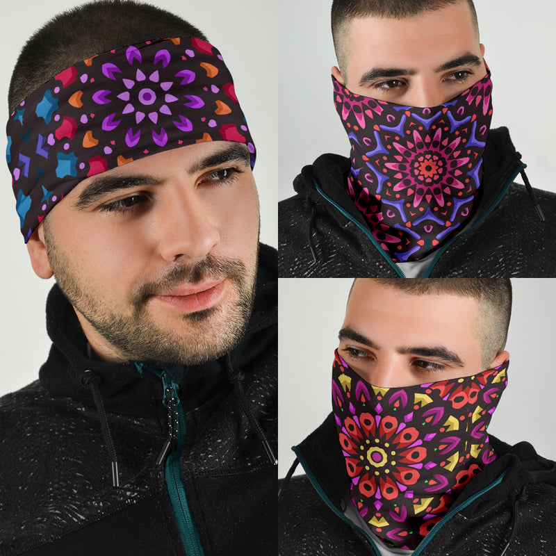 Diseño Mandala 4 de This is iT Paquete de 3 bandanas originales