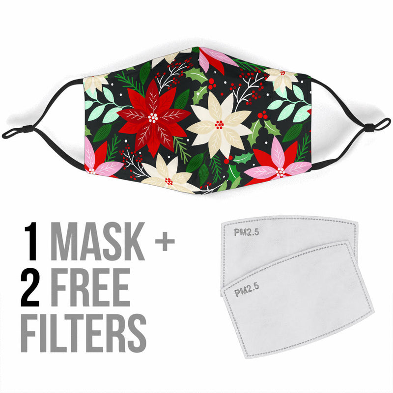 Christmas Patterns (003) - Face Mask