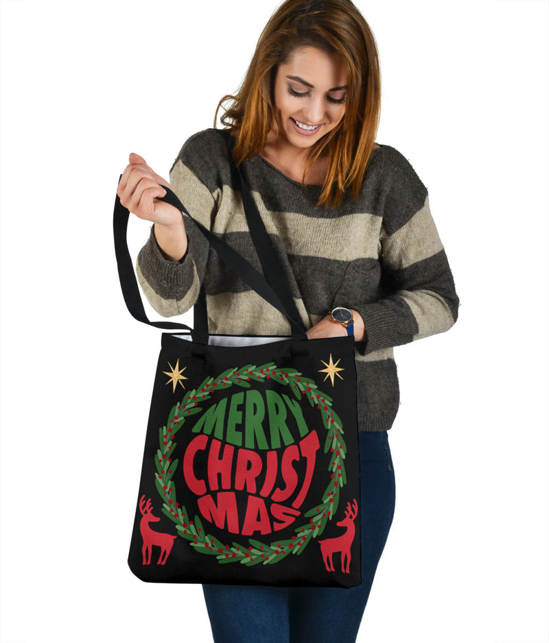 Christmas Tree w Packages Tote