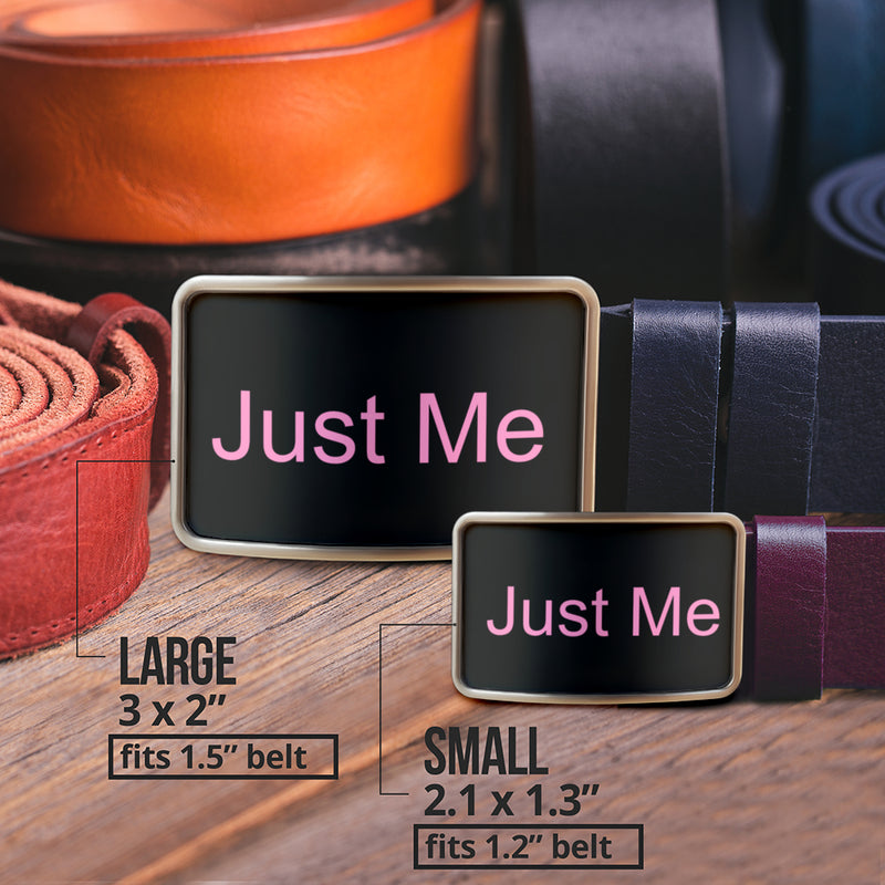 Hoodies "Just Me" Belt Buckle "Pink"