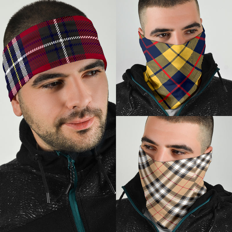 Luxury Tartan Collection of Bandana 3-Pack