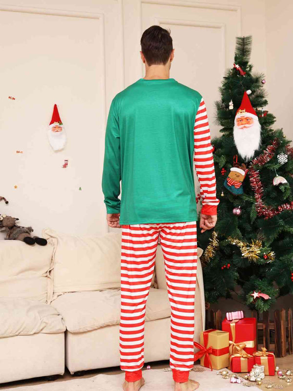 Conjunto de pantalón y top FELIZ NAVIDAD de tamaño completo