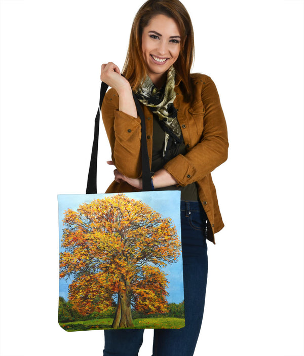 Árbol de otoño Bolsa de tela