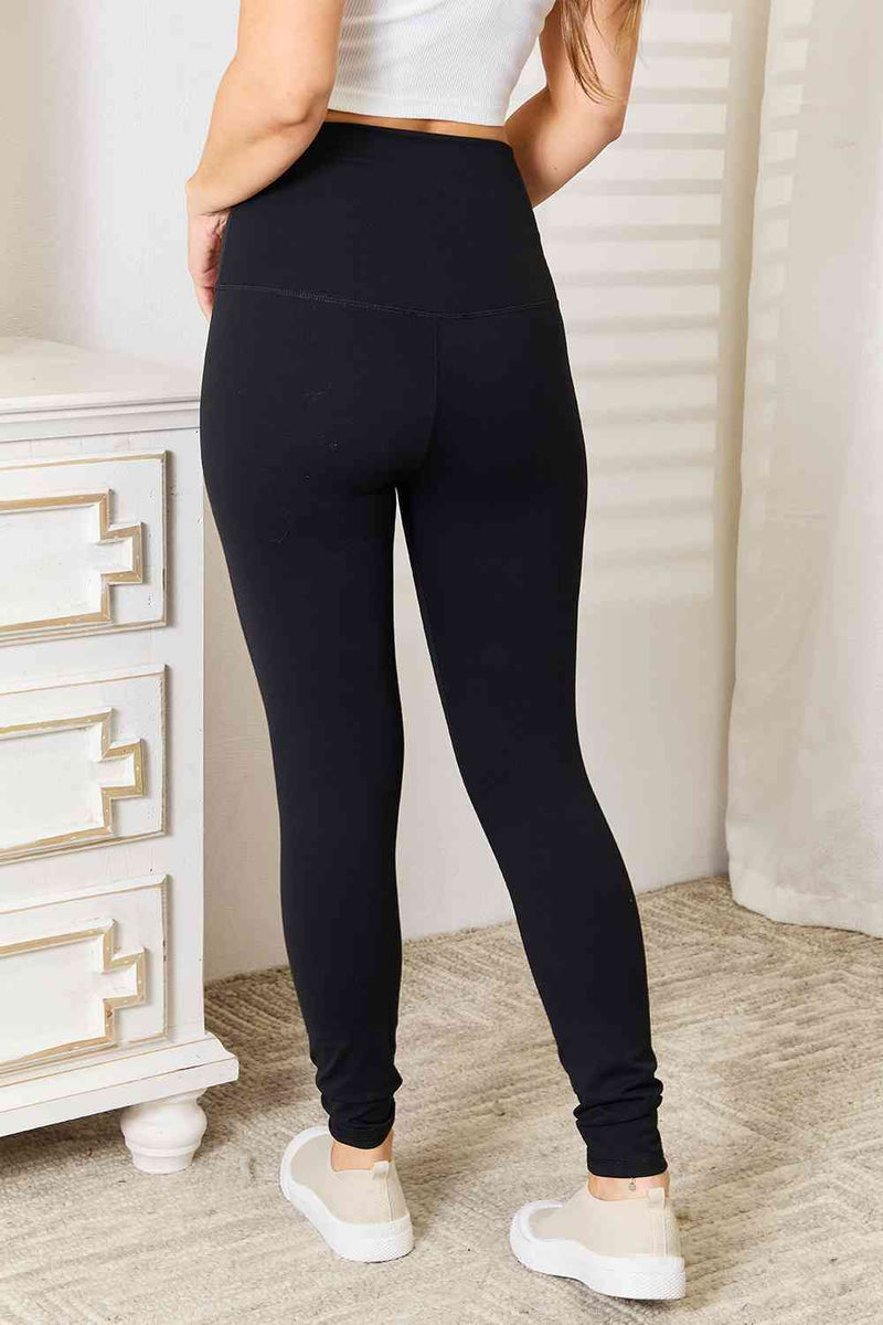 Leggings deportivos de cintura alta ultra suaves Basic Bae