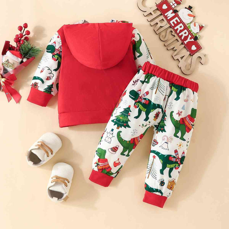 Conjunto de sudadera y pantalón FELIZ NAVIDAD