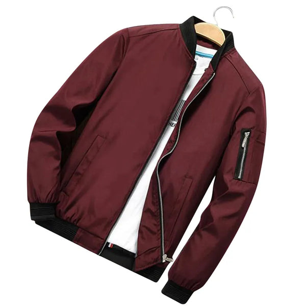 New 2023 Jacket Men Fashion Casual Slim Mens Jacket Sportswear Bomber Jacket Mens jackets men and Coats Plus Size S- 4XL