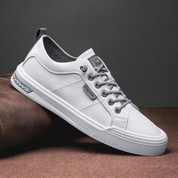 Men's Casual Shoes Lightweight Breathable Men Shoes Flat Men Sneakers White Business Travel Tenis Masculino кроссовки мужские