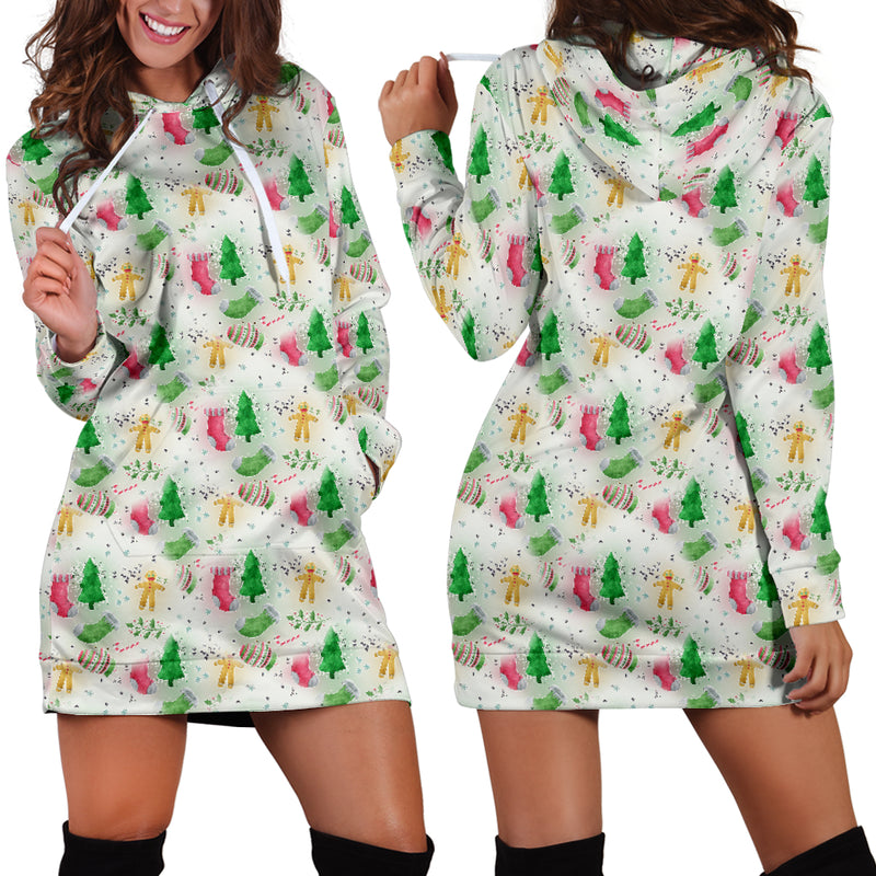 Feels Like Christmas Hoodie Dress