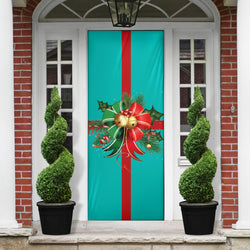 Christmas Decor Bow (Tiffany) - Christmas Door Sock