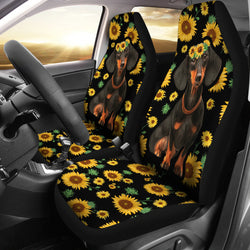 Fundas para asientos de coche Dachshund