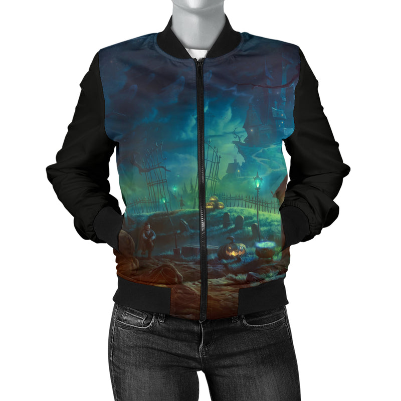 Halloween Women's Bomber Jacket