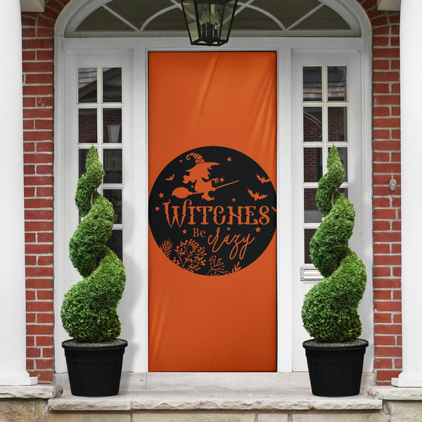 Witches be Crazy - Halloween Door Sock